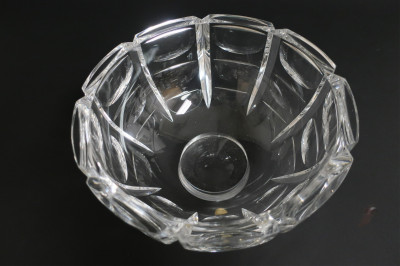 3 Art Deco Glass Bowls & Decanter