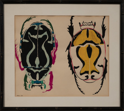 Nancy Graves - Untitled (Two beetles)