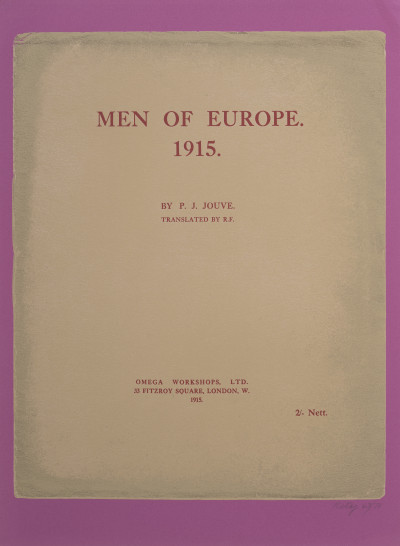 Image for Lot R.B. Kitaj - Men of Europe 1915