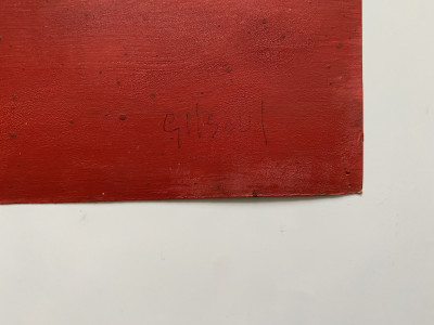 Benoît Gilsoul - Untitled (Red composition)
