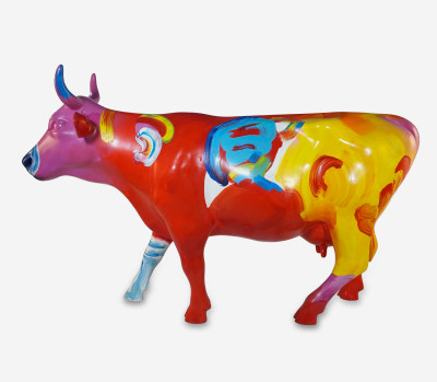Peter Max - Cow #1