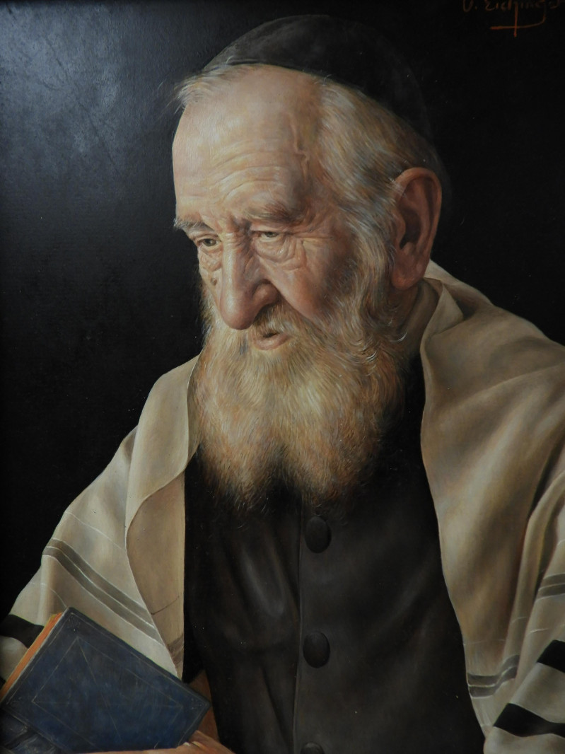 Otto Eichinger - Rabbi with Yarmulke