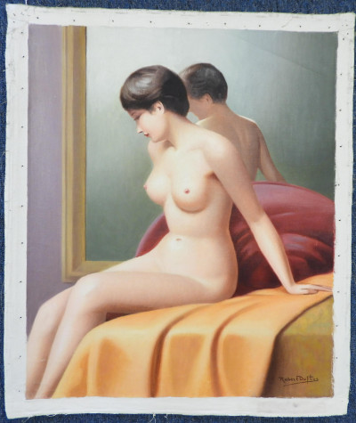 Robert Duflos - Seated Nude