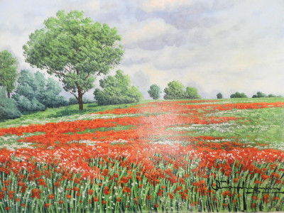 Image for Lot Otto Campagnari - Poppy Fields I