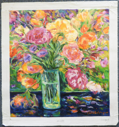 Silvia Reisinger Malva - Colorful Rose Bouquet