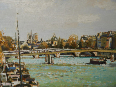Gerard Passet - Paris Le Port Des Tuileries