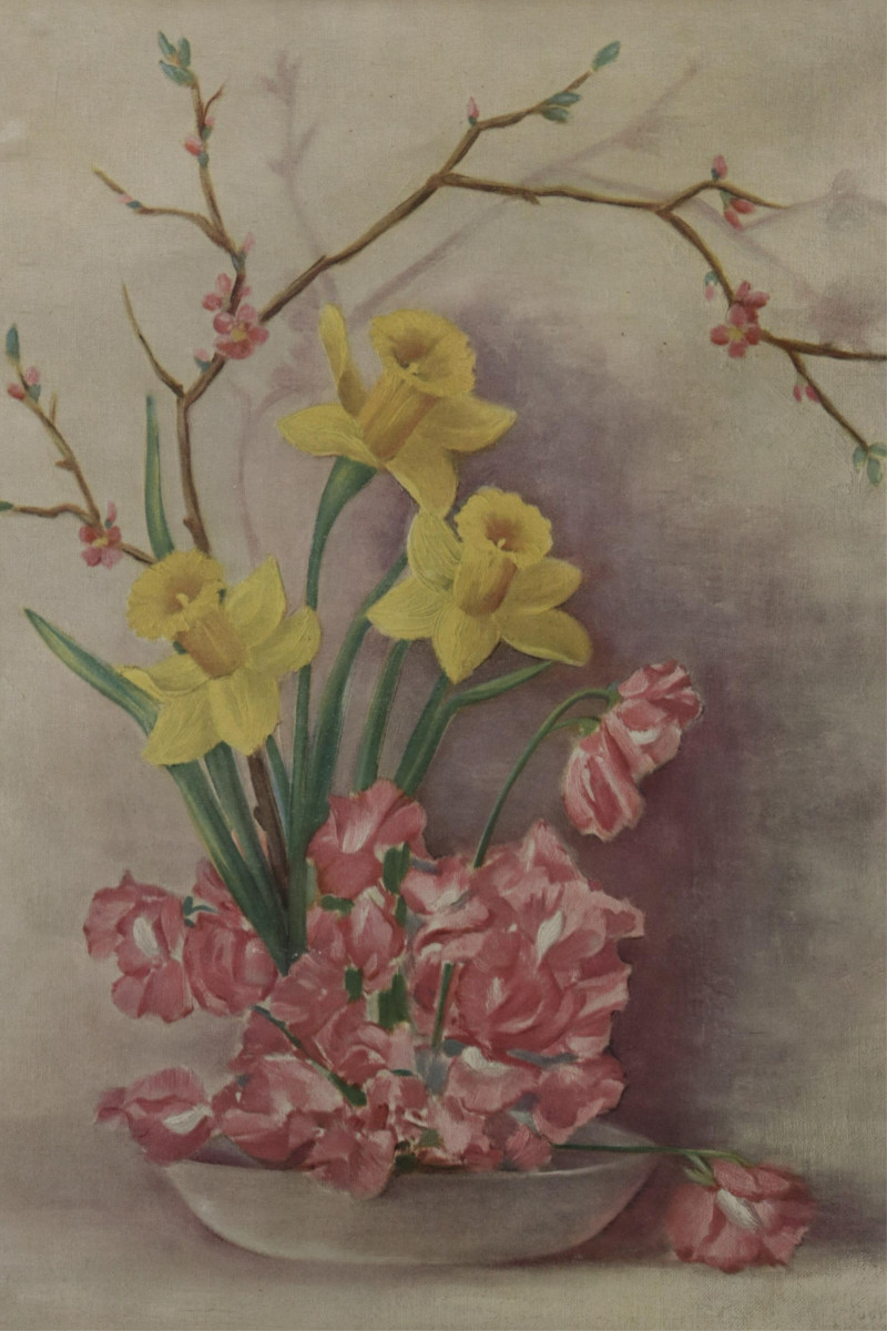 Henry Bunbury Engraving & a Daffodils Print
