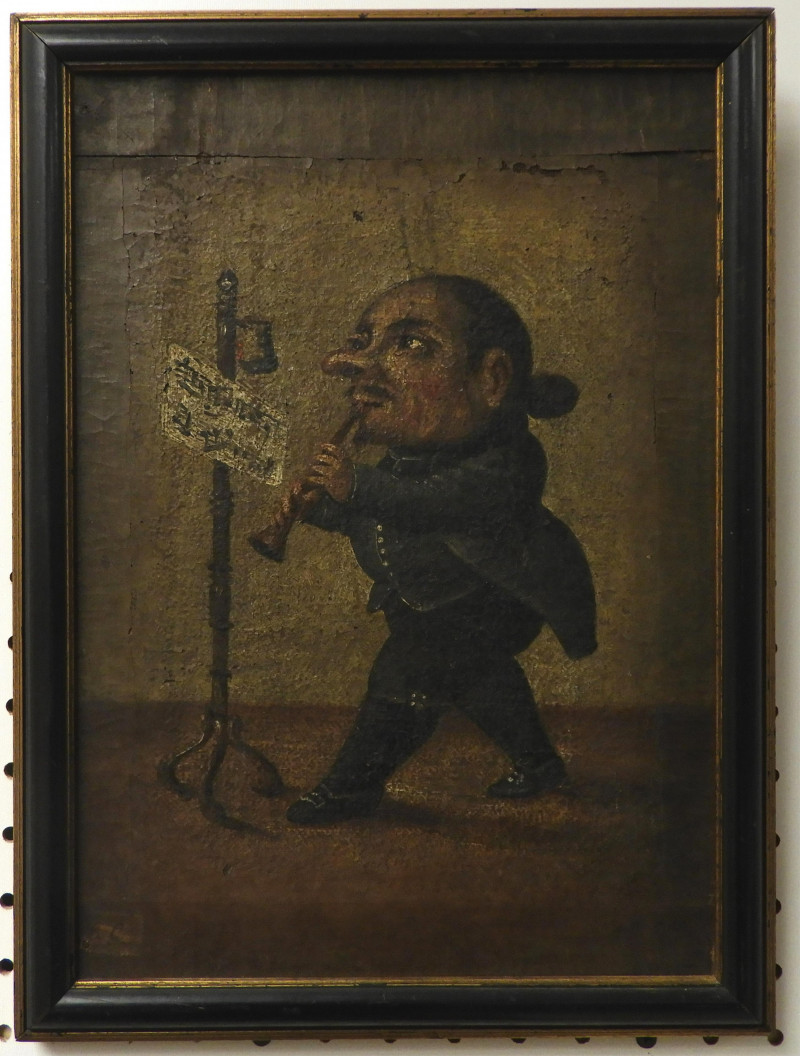 Characiture of a Clarinet Player O/C