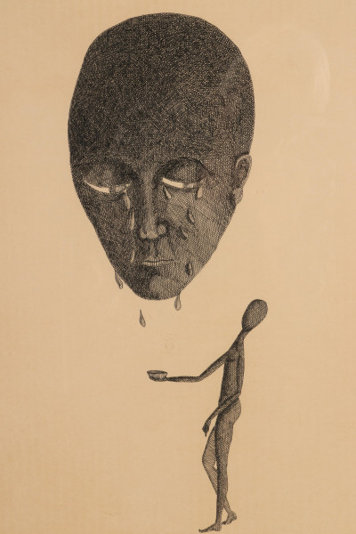 Paul Conte, 20th C., Untitled Etching