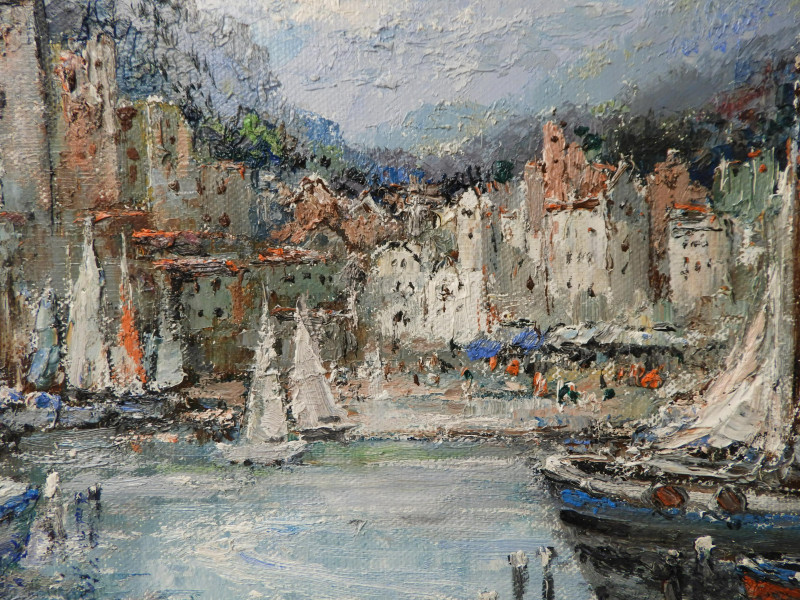 Willi Bauer - Corfu Harbor