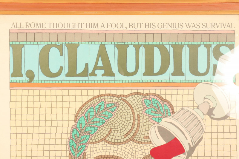 Seymour Chwast, I Claudius Poster, PBS series