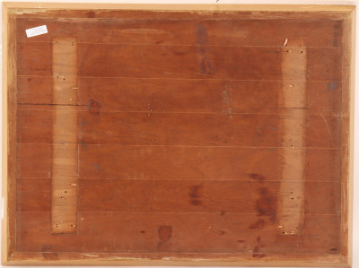Bernard Lamotte for Knoll, tile/wood tabletop