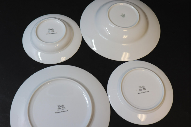 Limoges White Porcelain Dinnerware