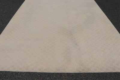 Large Ivory Patterned Carpet