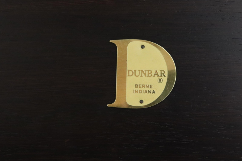 Roger Sprunger for Dunbar Black & Chrome Bench