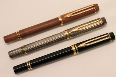 3 Waterman Fountain Pens