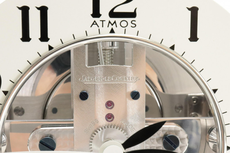 Jaeger Le Coultre Modernistic Chrome Atmos Clock