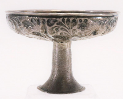 Russian Silver Pedestal Dish