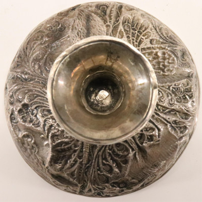 Russian Silver Pedestal Dish