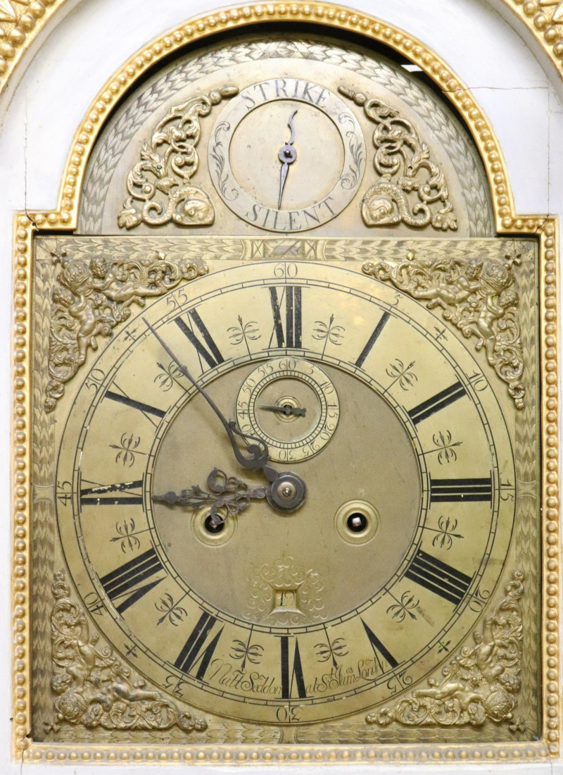 Continental Tall Case Clock, 18th C., Nat Seddon
