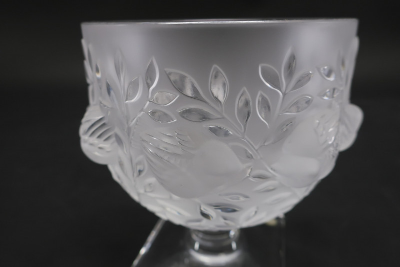 Lalique Glass "Elizabeth" Bowl