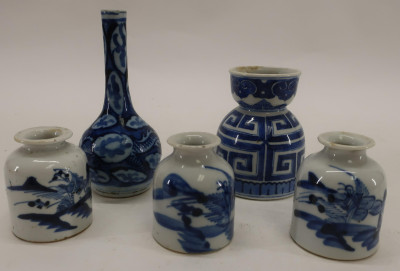 Group of Folk Style Porcelain