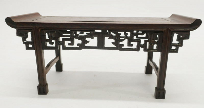 Five Small Chinese Wood Table Stands