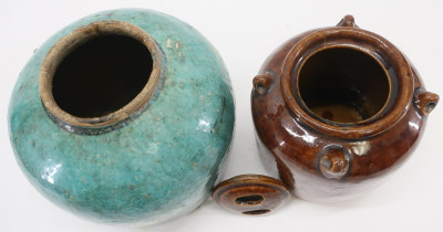 Two Asian Pottery Jars