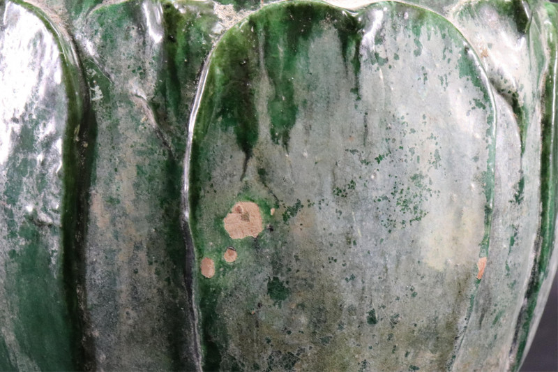 Large Chinese Yuan Dynasty Lotus Pod Jar