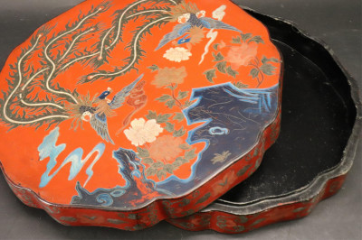 Three Chinese Lacquer Cases
