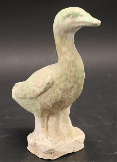 Tang Glazed Pottery Duck