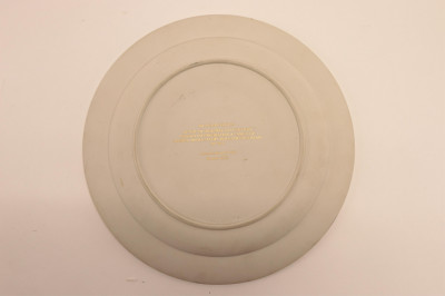 2 Wedgwood Commemorative Jasper Dip Plates
