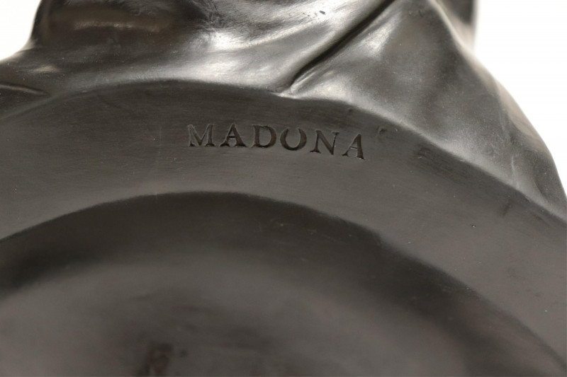 Wedgwood Black Basalt Bust of Madonna