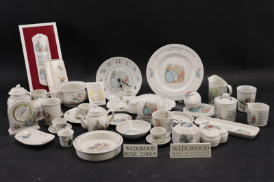 Collection of Beatrix Potter China by Wedgwood