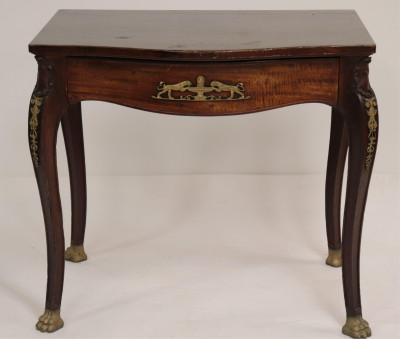 Image for Lot Empire Style Table, possibly RJ Horner