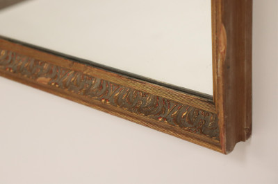 Empire Style Giltwood & Composition Mirror