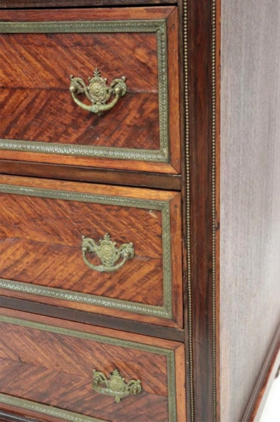 Louis XVI Style Tall Chest, possibly RJ Horner