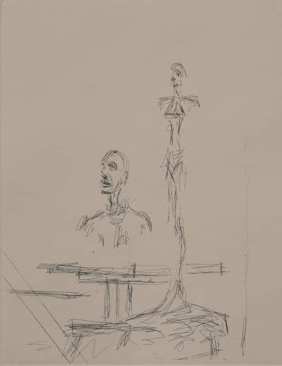 Image for Lot Alberto Giacometti - Dans l'Atelier, from Paroles peintes