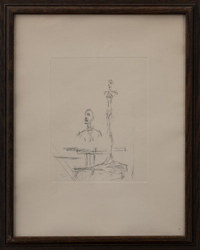 Alberto Giacometti - Dans l'Atelier, from Paroles peintes