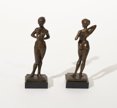 Unknown Artist - Two (2) nude figures