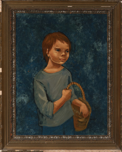 Nadi Ken - Child with a basket