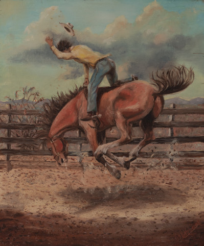 Image for Lot Jerry Howard - Rodeo Rider