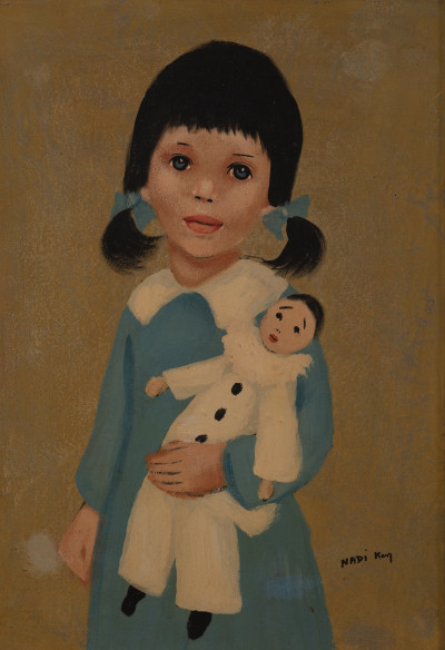 Image for Lot Nadi Ken - Girl with a doll