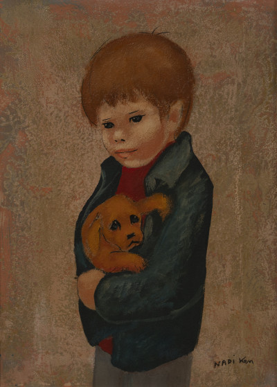 Image for Lot Nadi Ken - Boy with a puppy