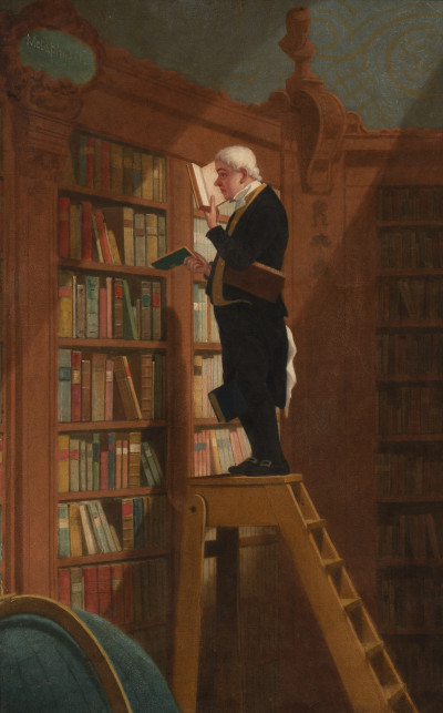 Image for Lot Artist Unknown - Untitled (Librarian)
