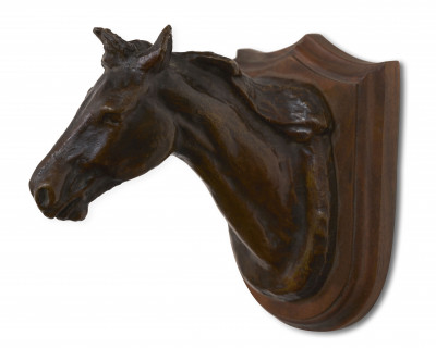Image for Lot Charles Marion Russell - Horse Head