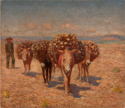 Artist Unknown - Untitled (Pack Mules)