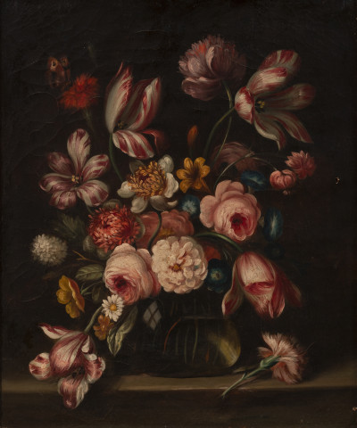 Image for Lot Artist Unknown - Untitled (Still life bouquet)