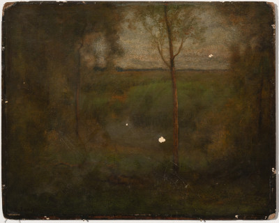George Inness (attributed) - The Marshes