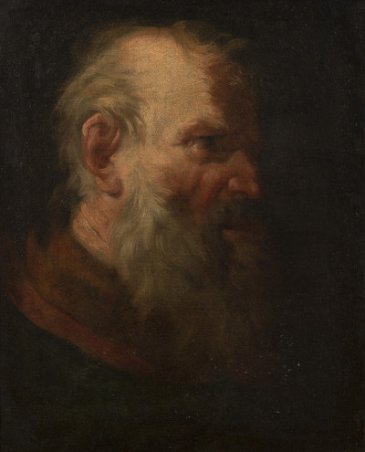 Image for Lot Artist Unknown - Untitled (Portrait of a bearded man)